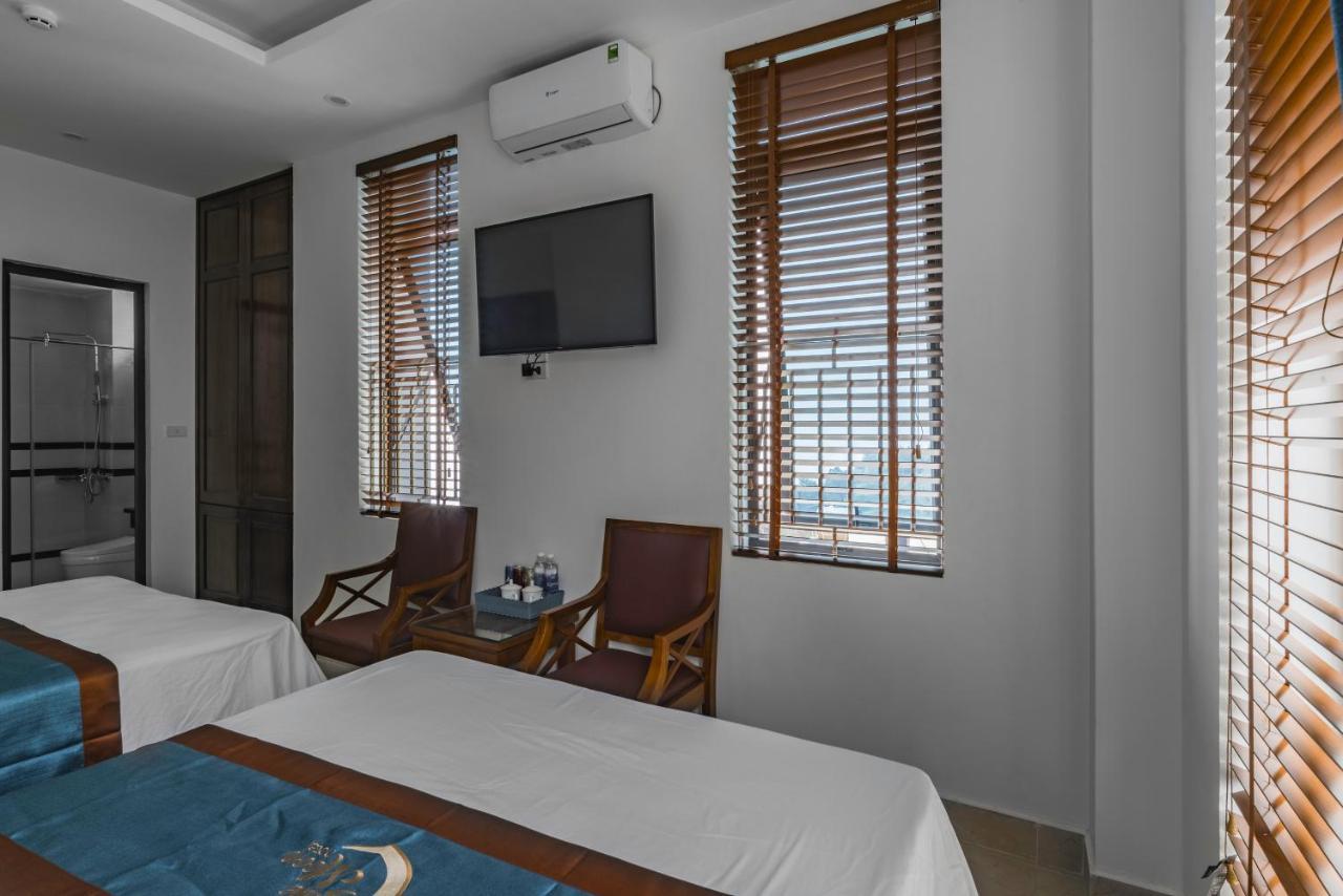 Hotel Blue Moon Tam Ðảo Exterior foto