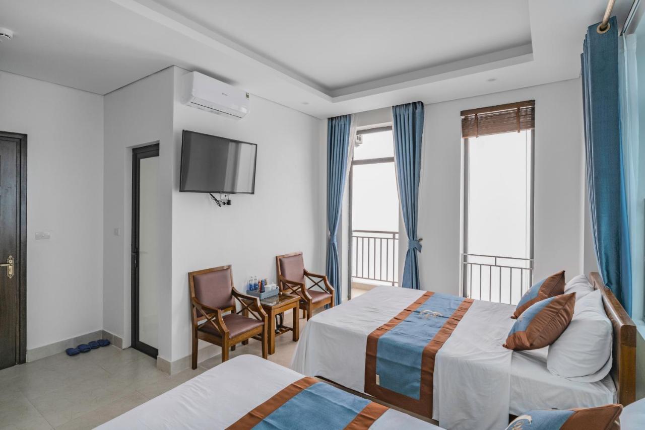 Hotel Blue Moon Tam Ðảo Exterior foto