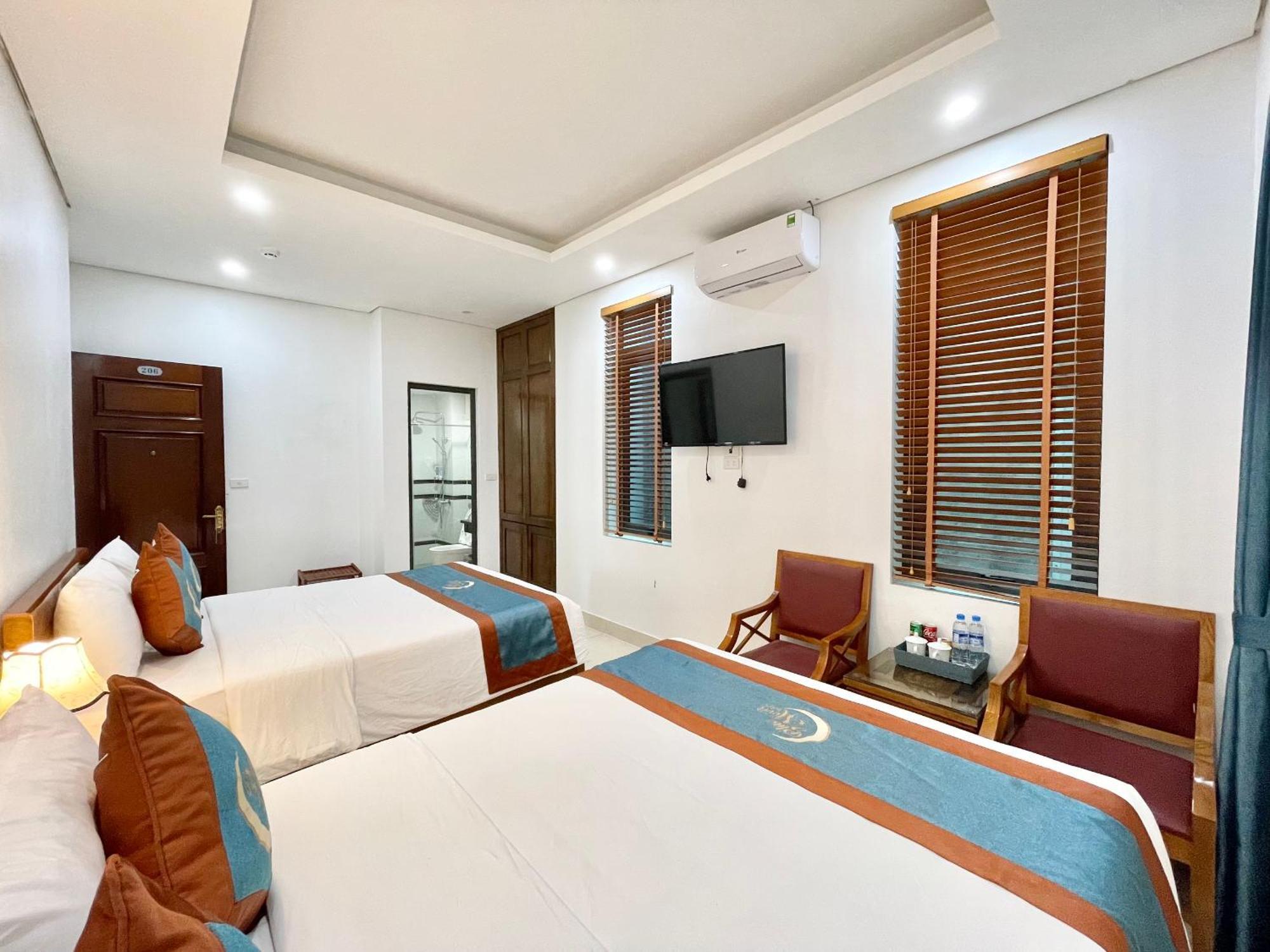 Hotel Blue Moon Tam Ðảo Exterior foto